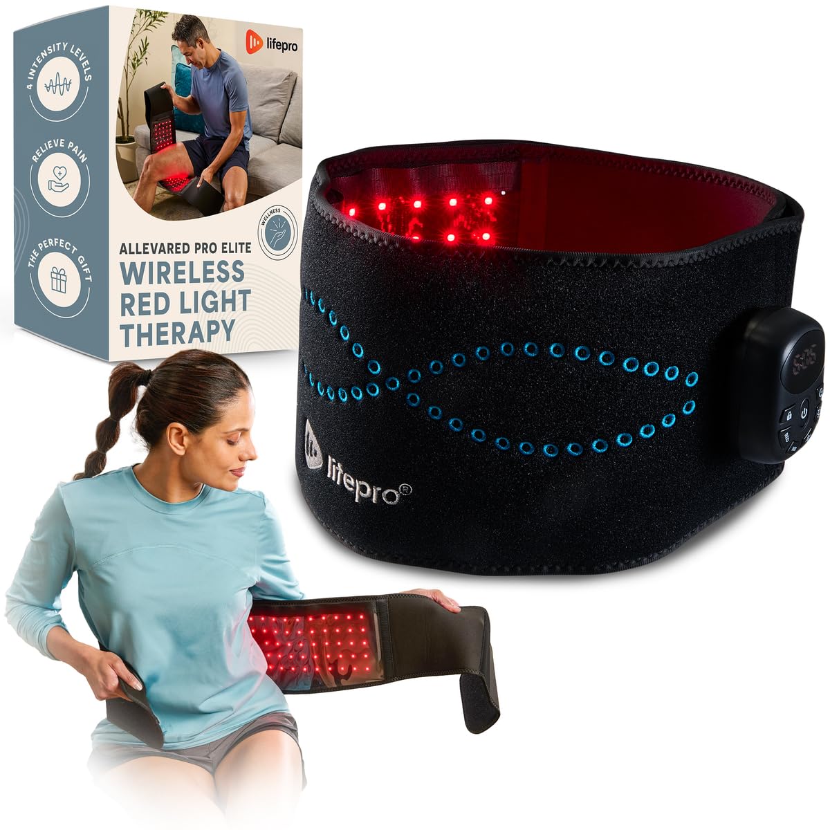 Lifepro Red Light Therapy Belt for Muscle Relaxation