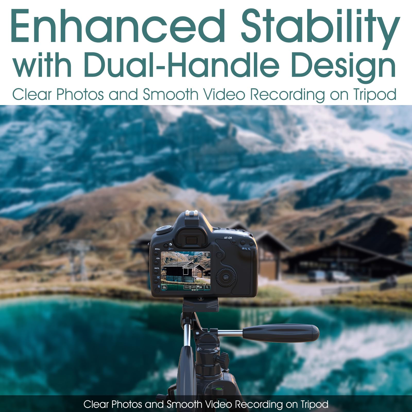 UBeesize 74 Inch Heavy Duty Tripod With Phone Holder