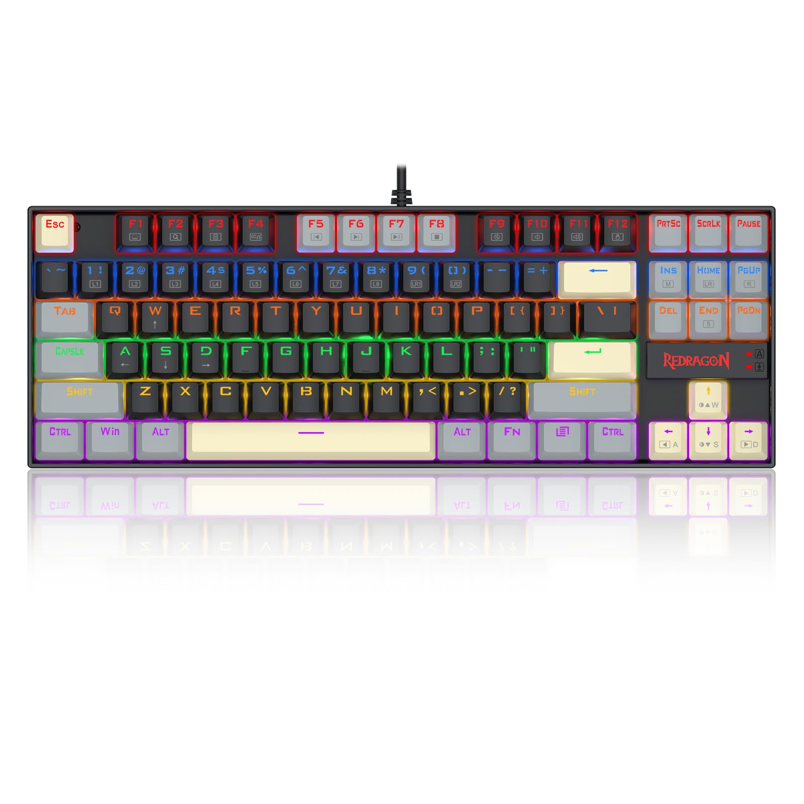 Redragon K552 Mechanical Gaming Keyboard with Red Switches