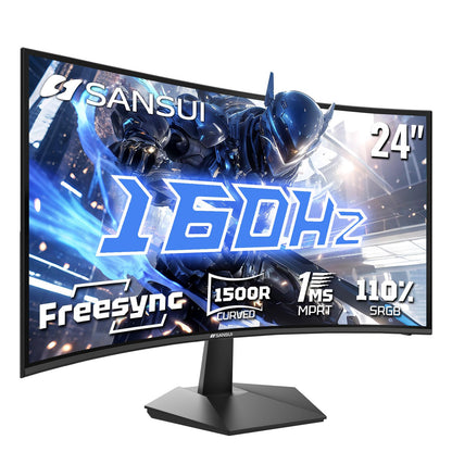 Sansui 27 Inch Curved Gaming Monitor 160Hz FreeSync HDR
