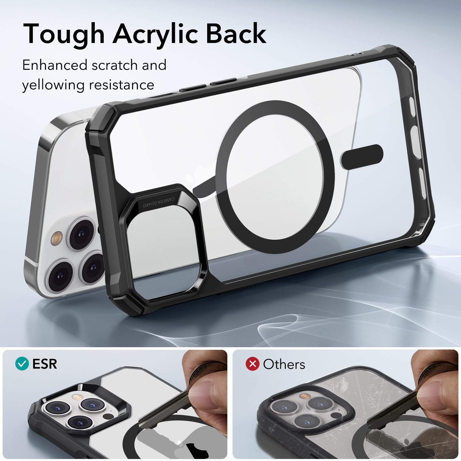 Military-Grade Clear Case for iPhone 14 and 13
