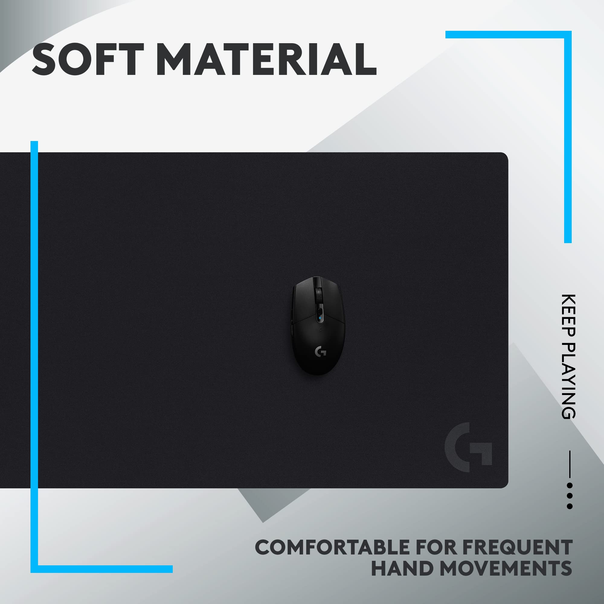 Logitech G840 XL Gaming Mouse Pad for Enhanced Comfort