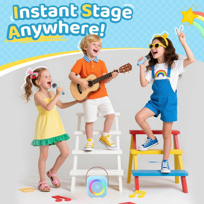 Karaoke Machine For Kids All In One Microphone Toys Gift
