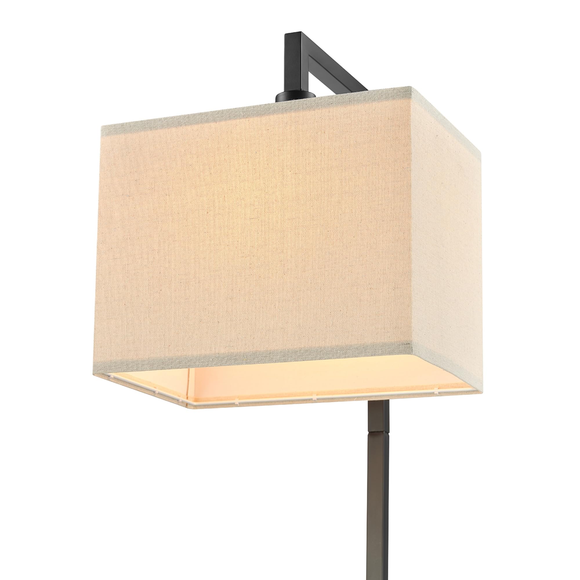 Modern 58 Inch Floor Lamp with Geometric Design