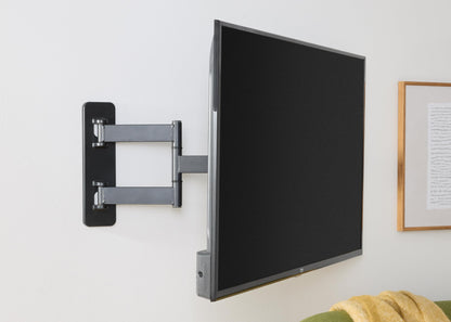 Amazon Basics Full Motion Wall Mount for 26 to 55 TVs Black