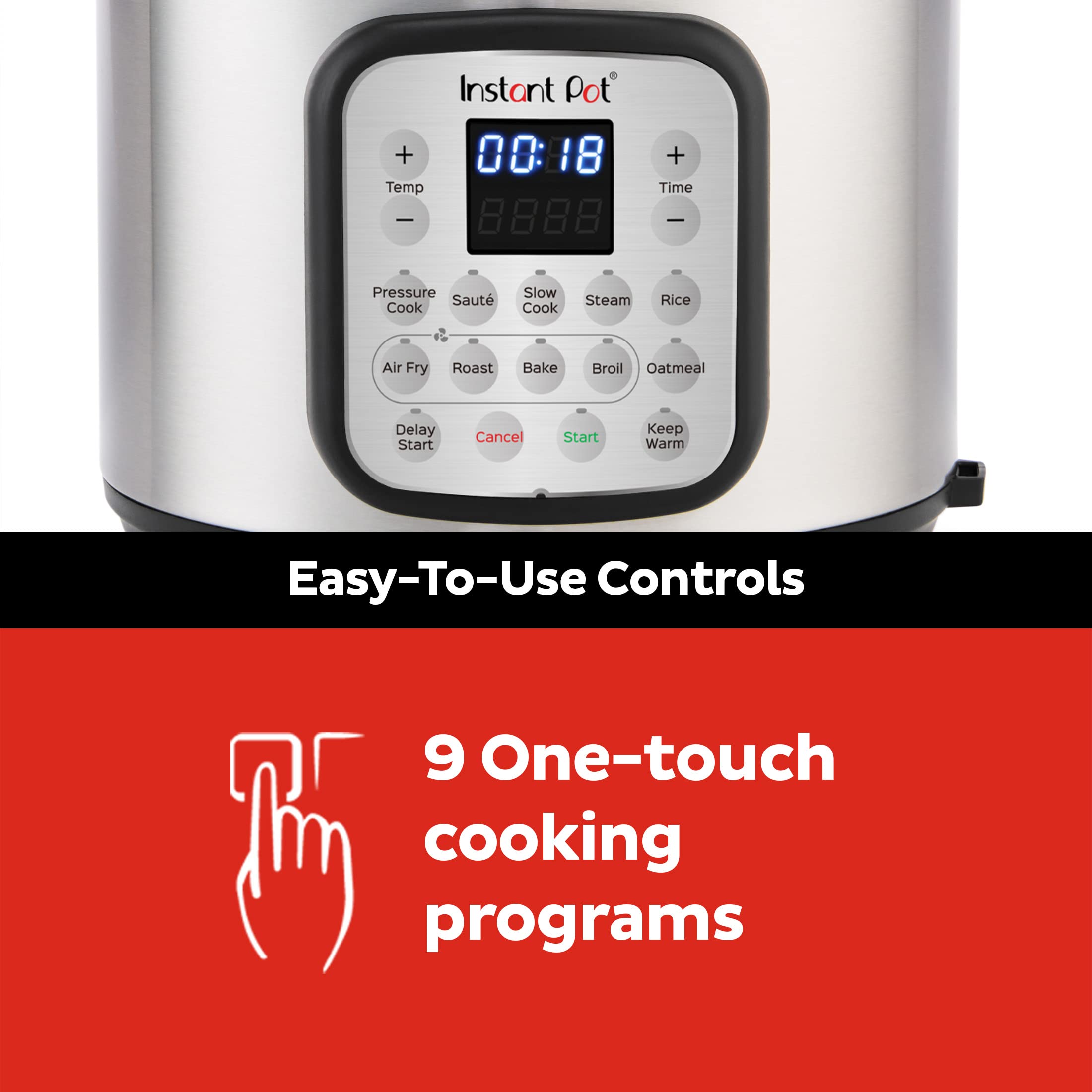 Instant Pot Pro Crisp 11 in 1 Cooker with Air Fryer
