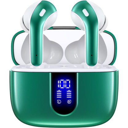 Tagry Bluetooth Earbuds True Wireless LED Power Display Case