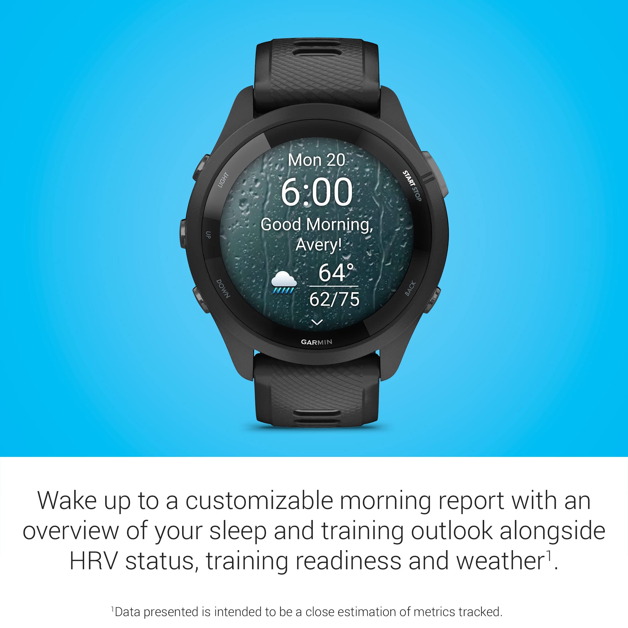 Garmin Forerunner 265 Running Watch With Training Insights