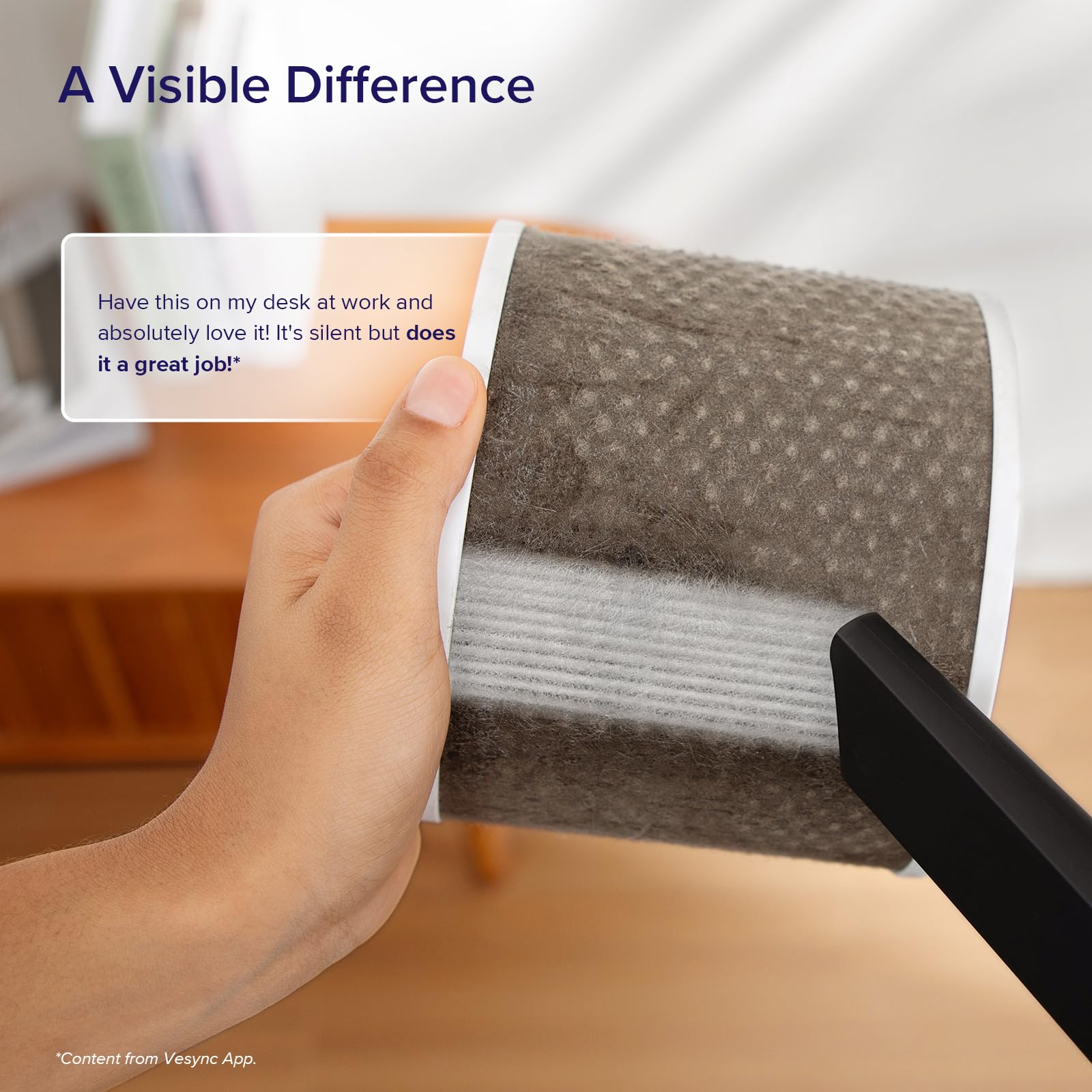 Levoit Air Purifier for Better Sleep and Clean Air