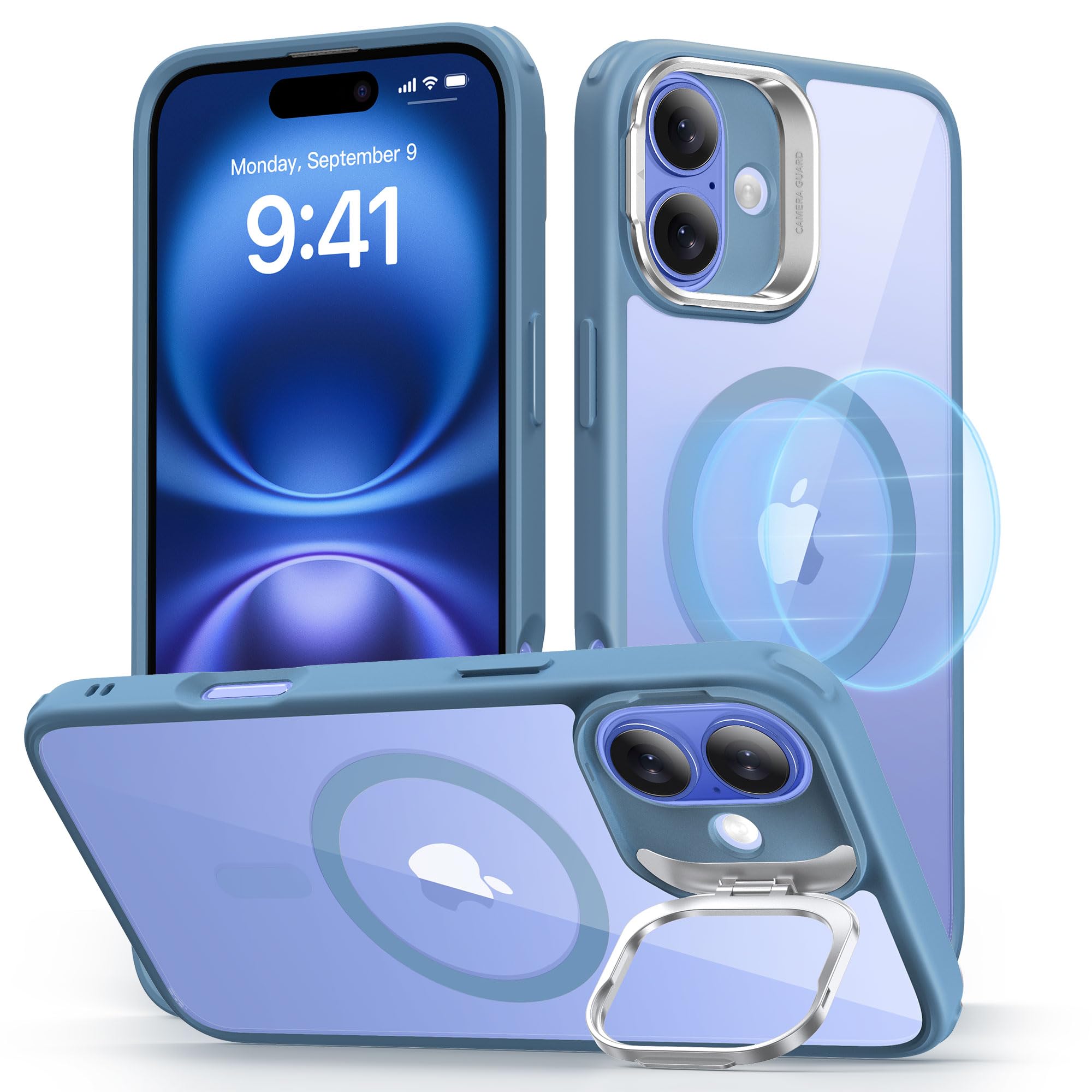Military-Grade Clear Case for iPhone 16 Pro Max