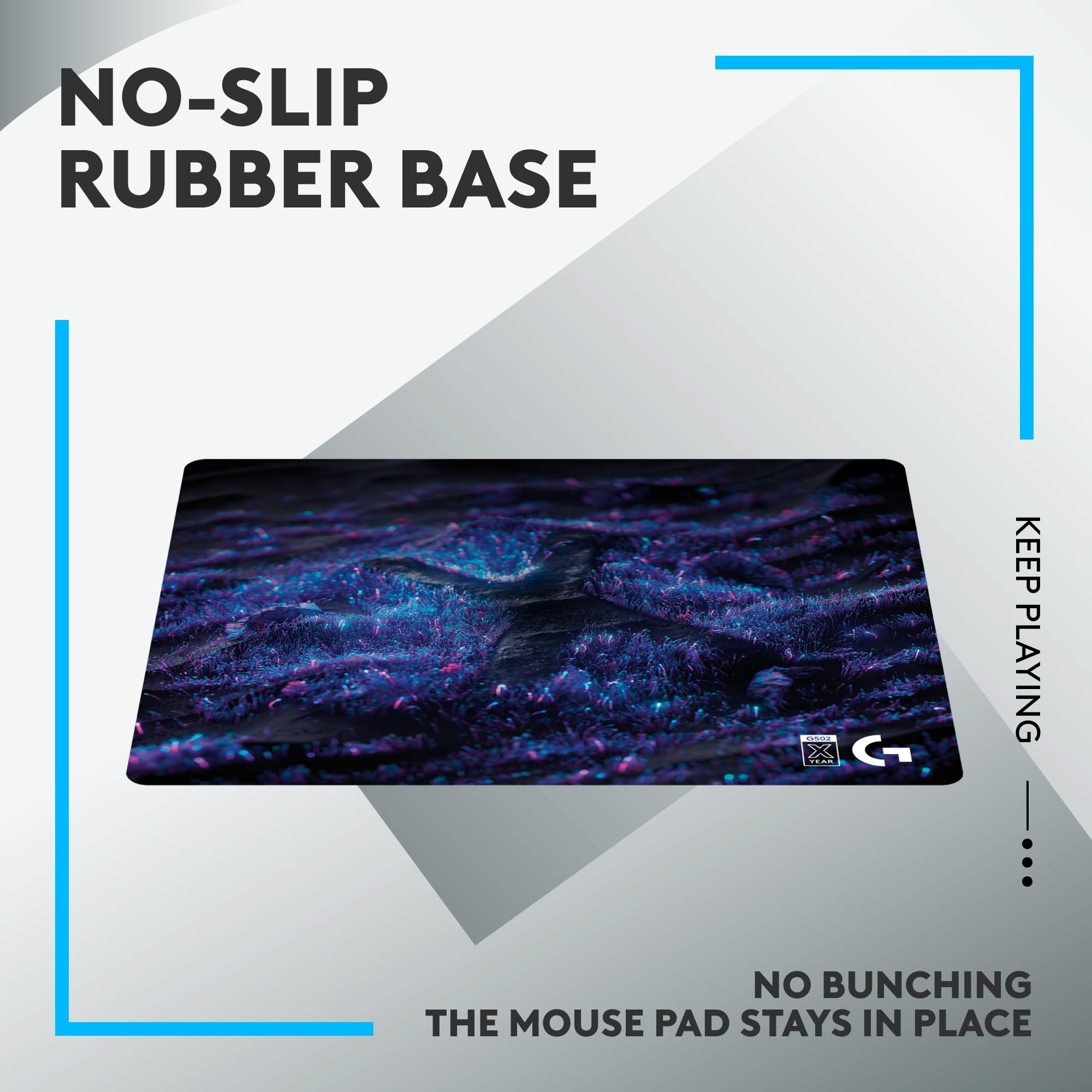 Logitech G840 XL Gaming Mouse Pad for Enhanced Comfort