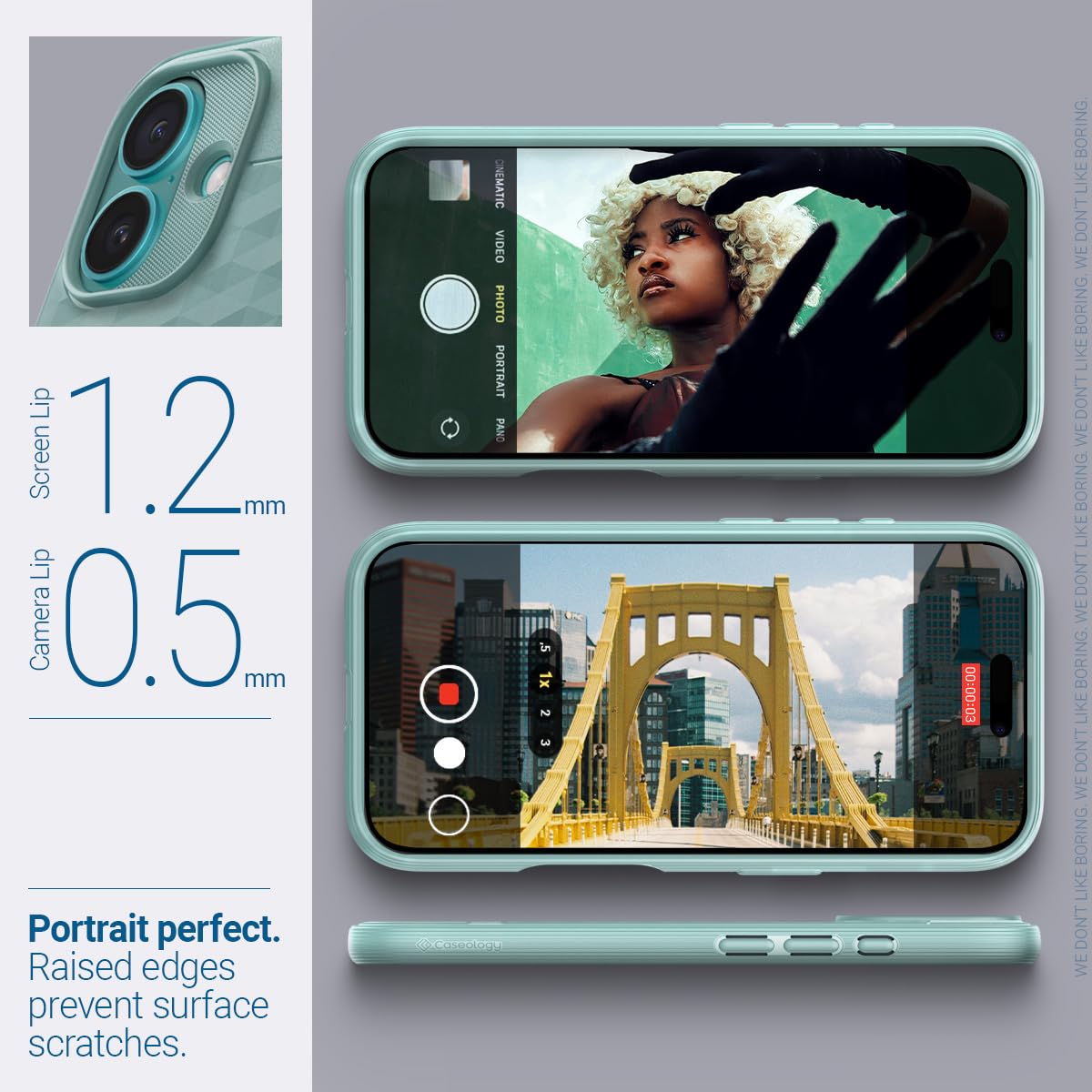 Caseology Parallax Mag iPhone 16 Pro Case with Ergonomic Design