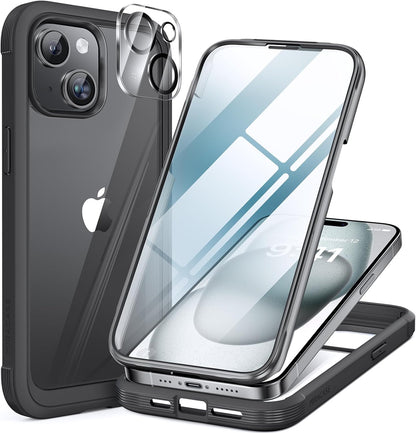 Miracase Glass Series iPhone 11 Rugged Case 6.1 9H Purple
