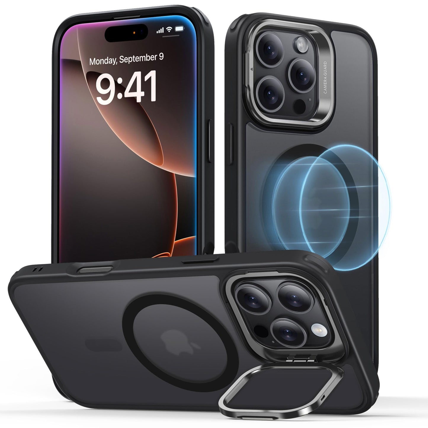Military-Grade Clear Case for iPhone 16 Pro Max