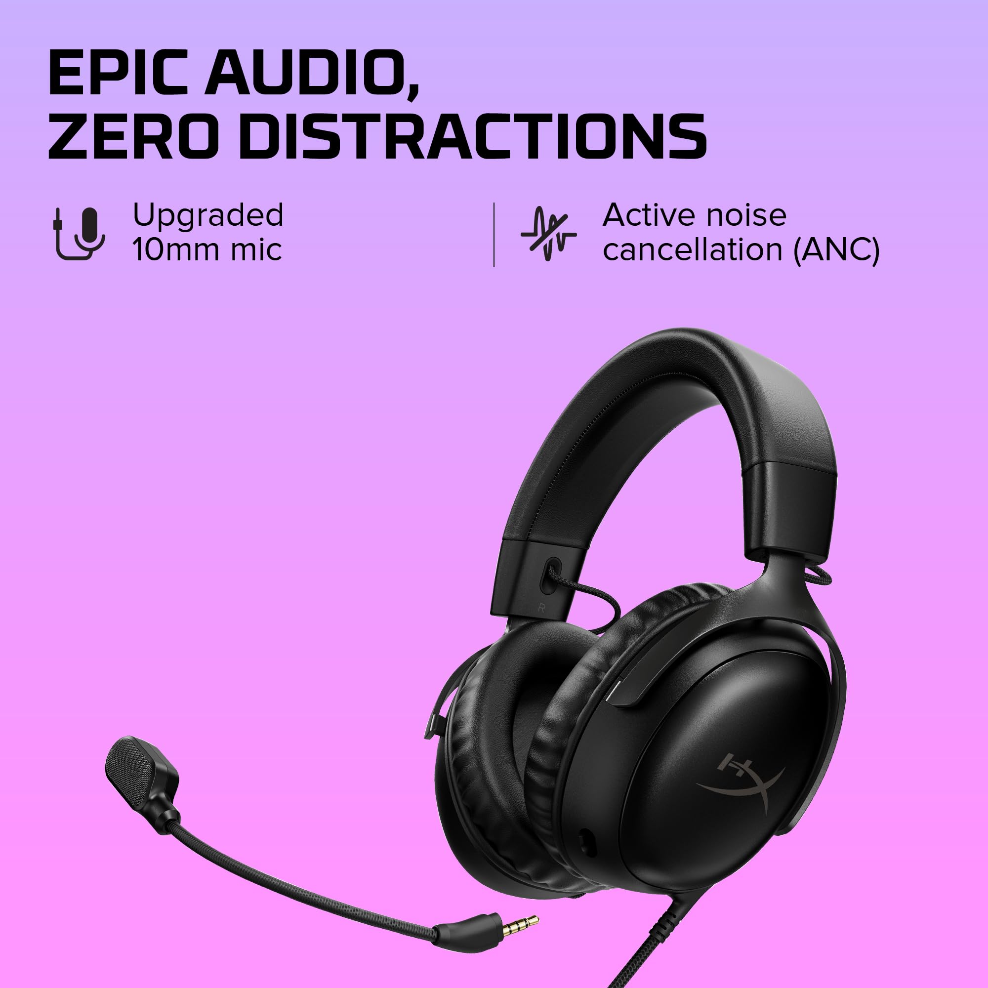 HyperX Cloud III Wired Gaming Headset with Superior Comfort