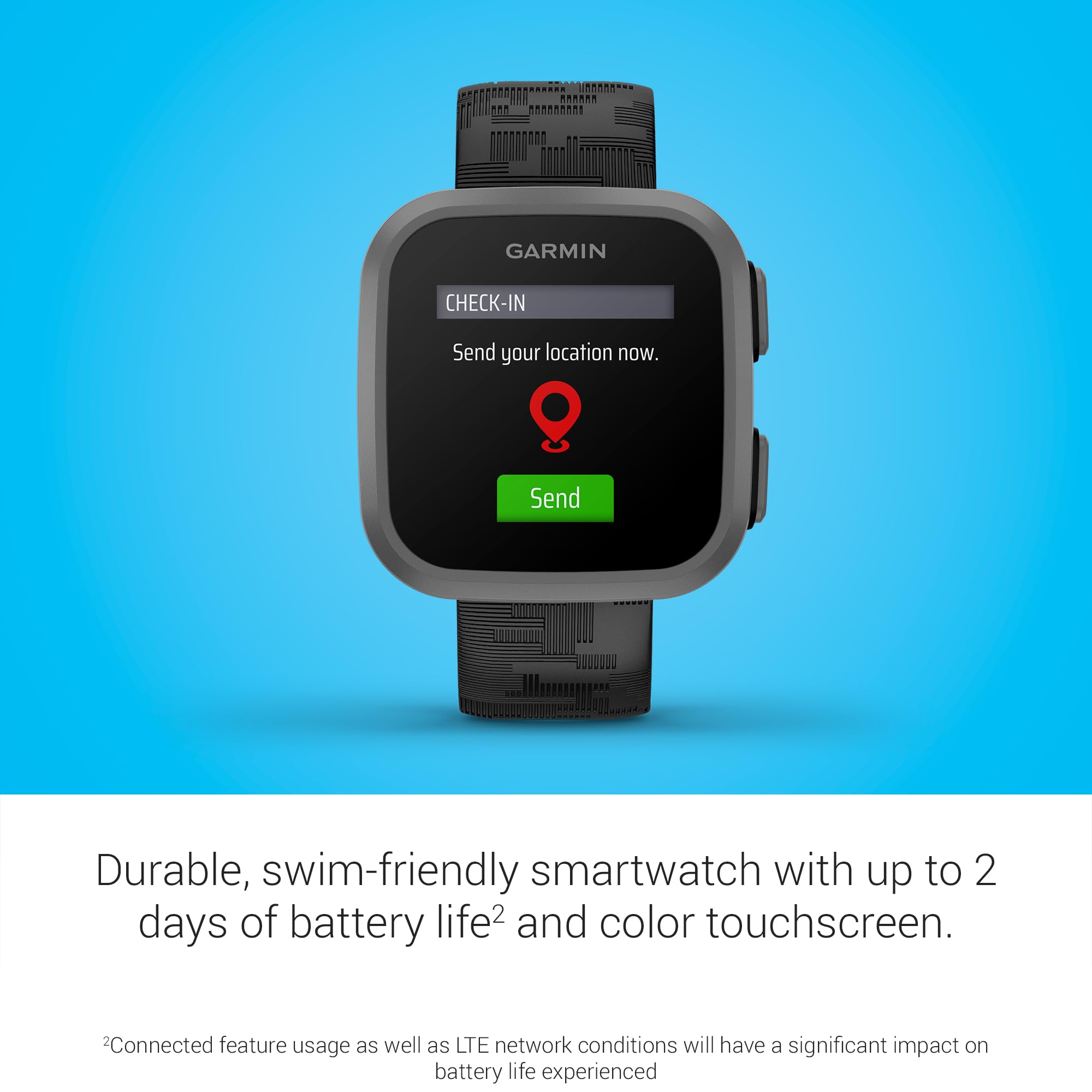 Garmin Bounce Kids Smartwatch With Location Tracking