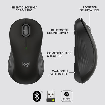 Logitech Signature M550 Wireless Mouse for Large Hands
