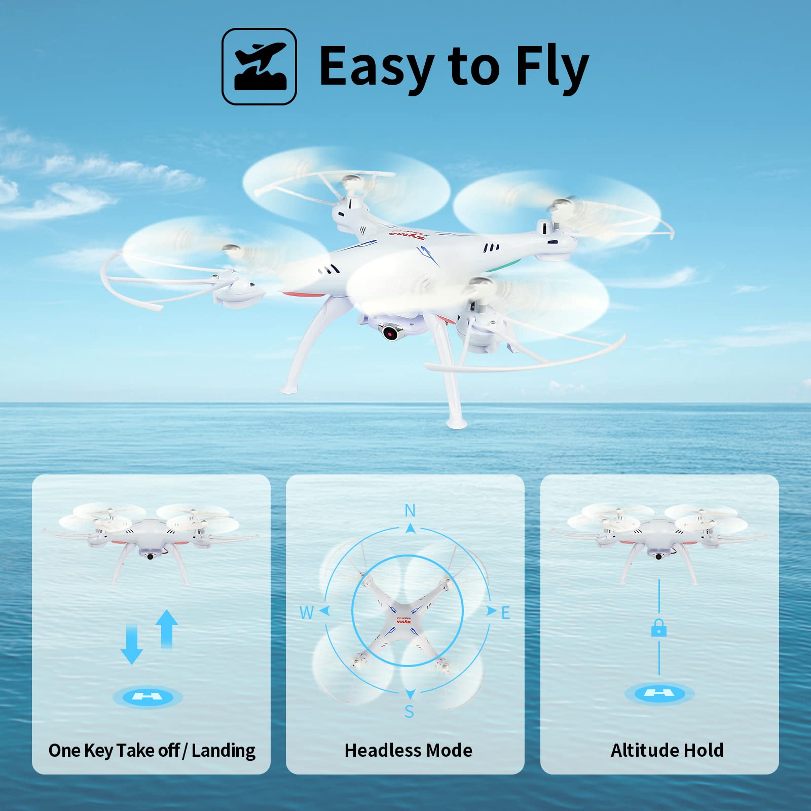 Cheerwing Syma X5SW V3 Drone with 720P Camera
