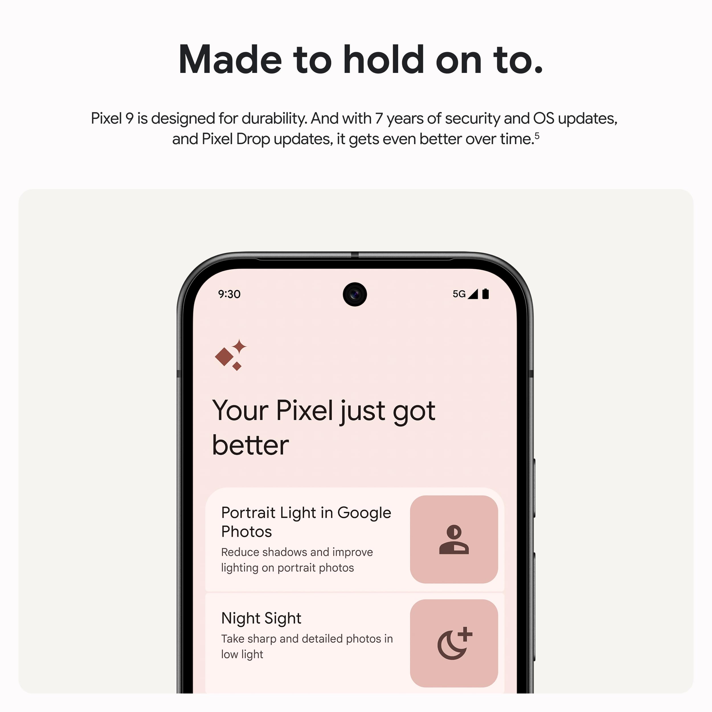 Google Pixel 9 Unlocked Android Smartphone With Gemini AI