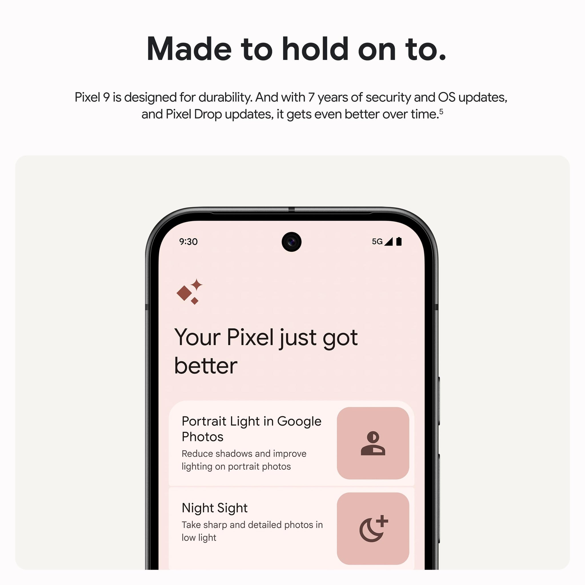 Google Pixel 9 Unlocked Android Smartphone With Gemini AI