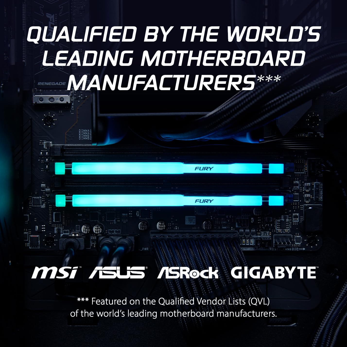 Kingston Fury Beast 32GB DDR5 Memory Kit for Gaming