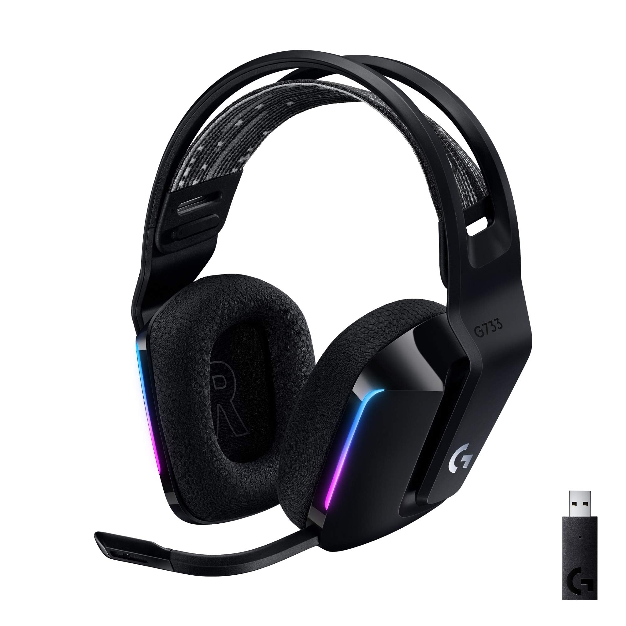 Logitech G733 Wireless Gaming Headset with Premium Audio