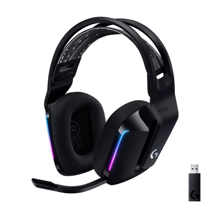 Logitech G733 Wireless Gaming Headset with Premium Audio