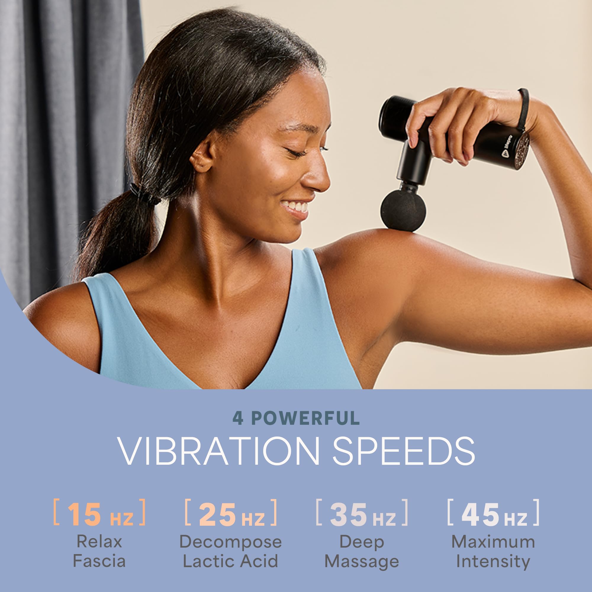 LifePro Deep Tissue Massage Gun for Muscle Recovery