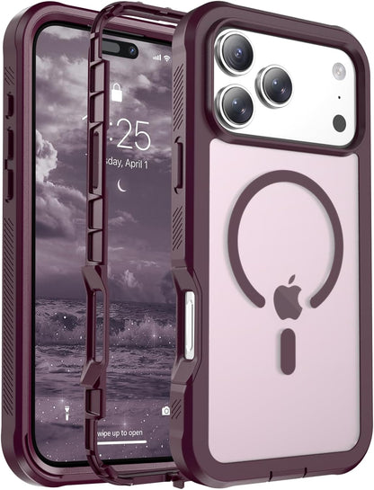 Rose 6.5 Inch iPhone Air MagSafe Case Heavy Duty Shield