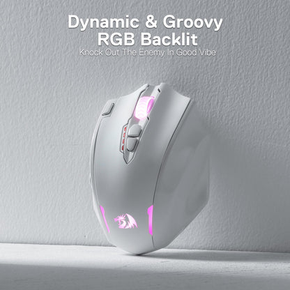 Redragon M908 RGB Gaming Mouse with 12 Programmable Buttons