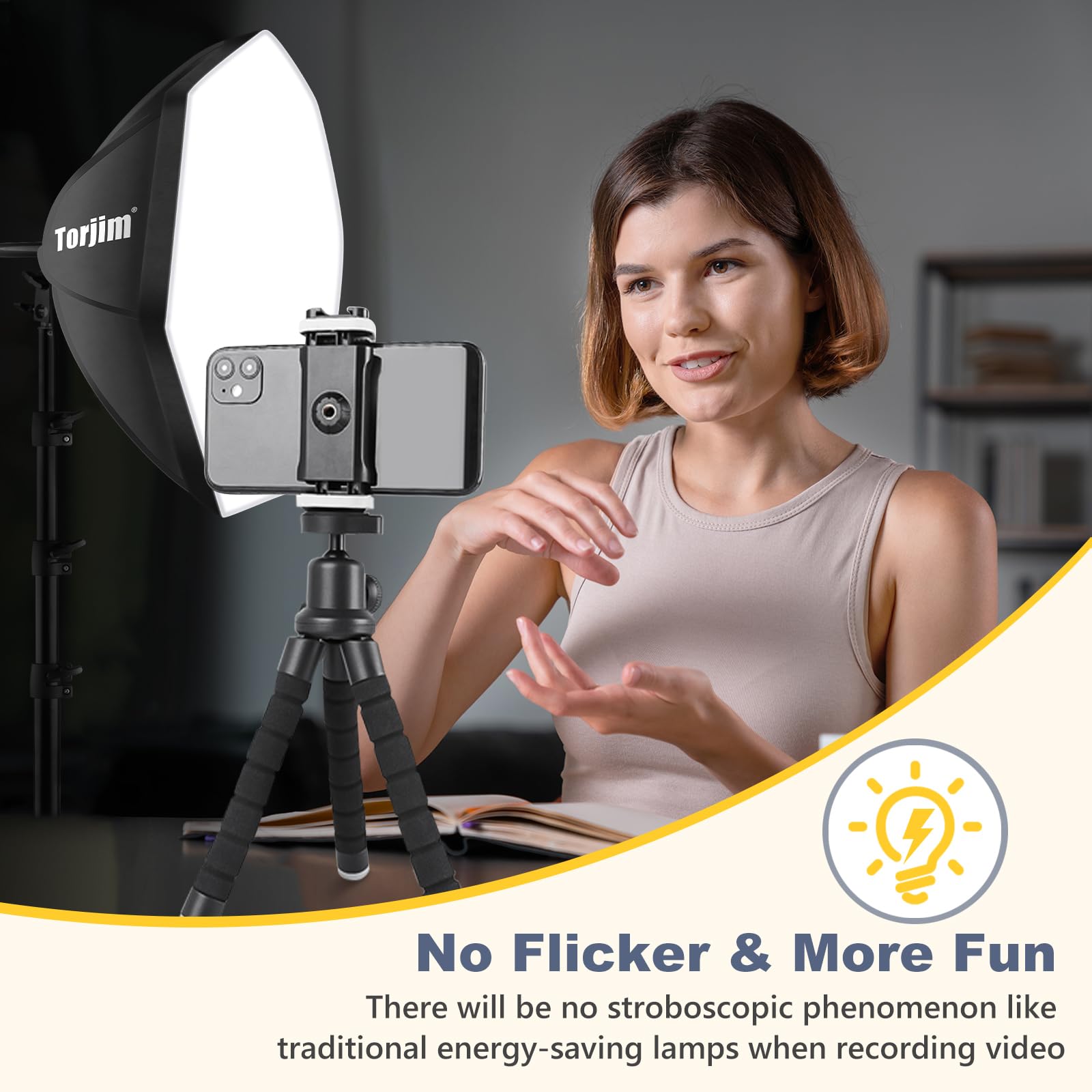 Professional Softbox Lighting Kit for Photography and Video