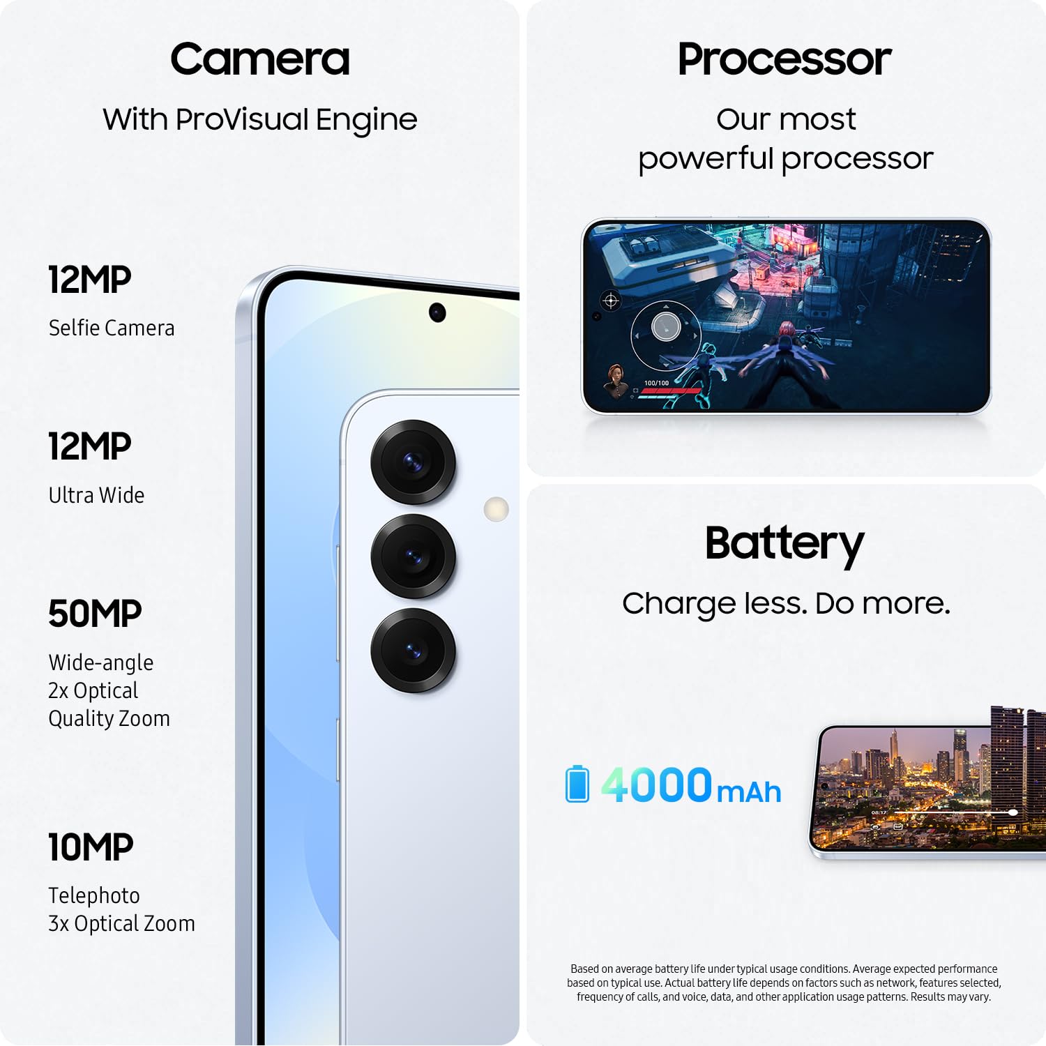 Samsung Galaxy S25 Unlocked Android Phone AI Night Mode