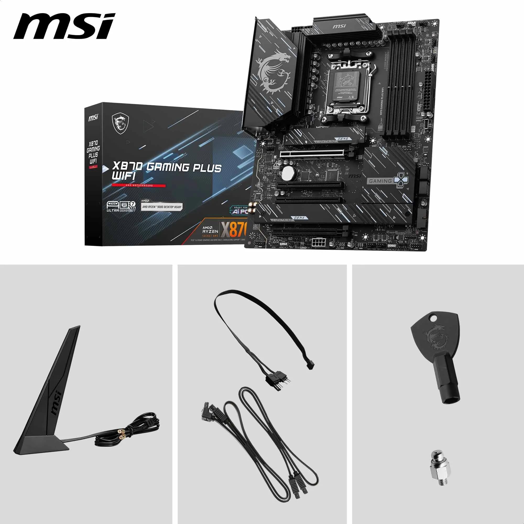 MSI MAG X870 Tomahawk WiFi Gaming Motherboard for AMD Ryzen