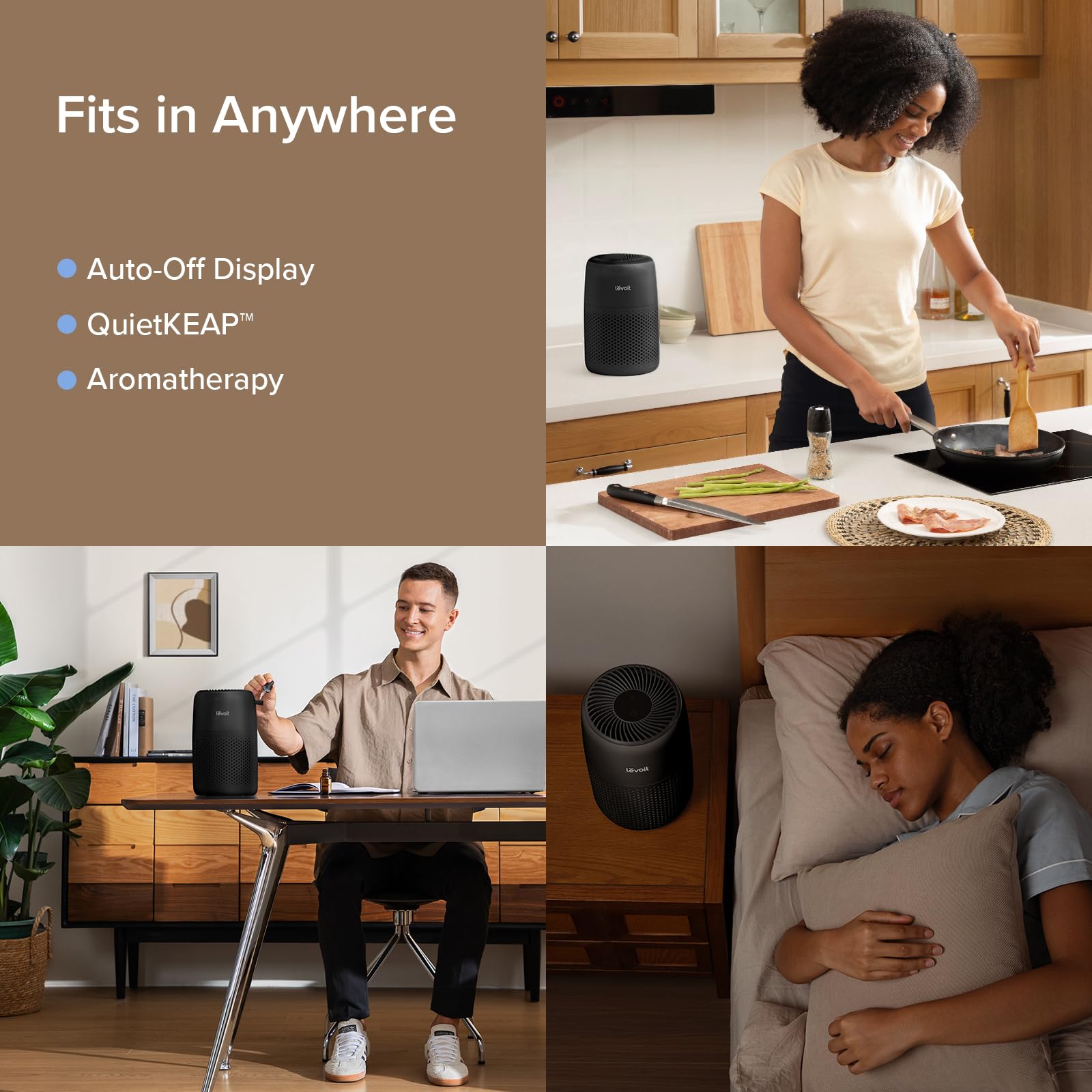Levoit Air Purifier for Better Sleep and Clean Air
