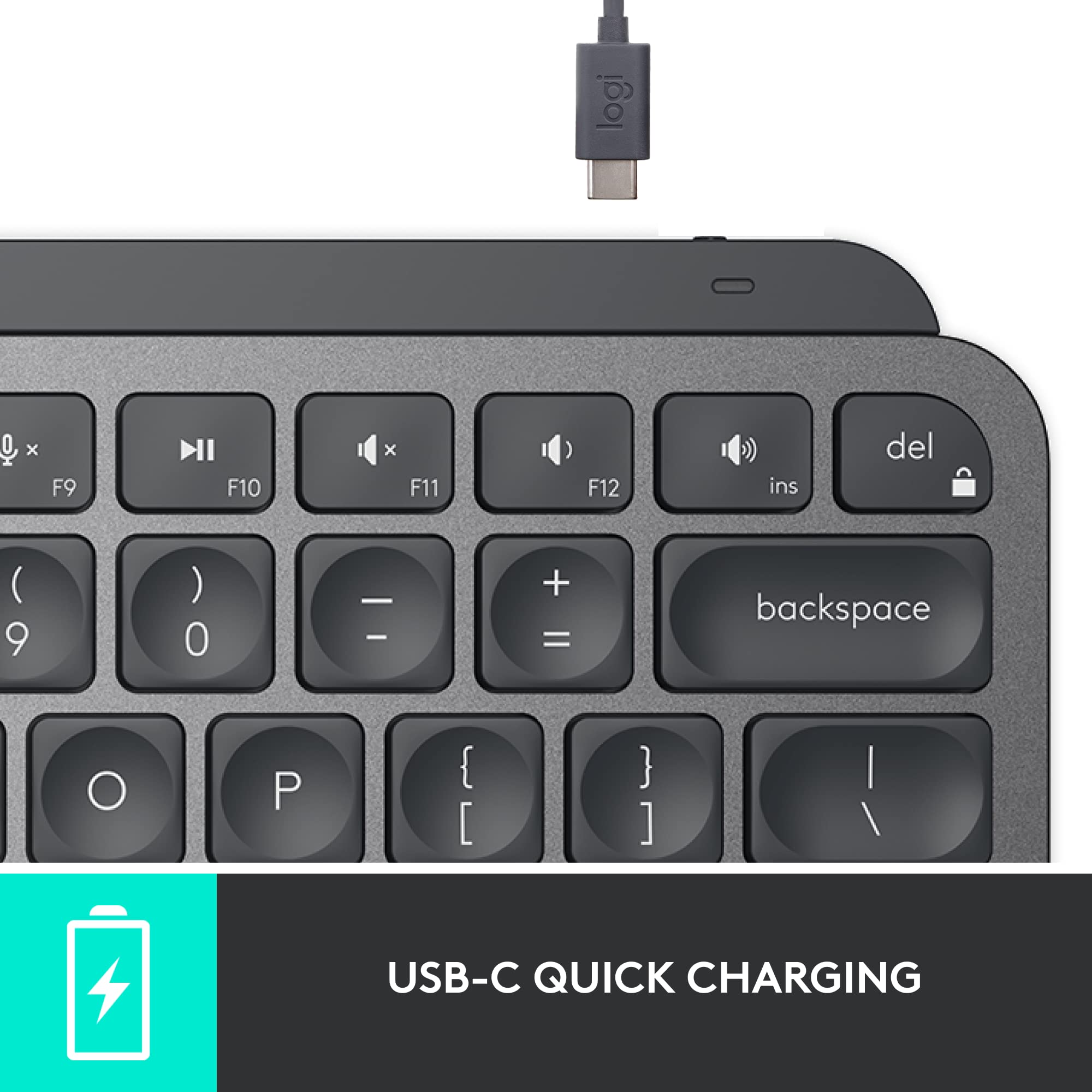Logitech MX Keys S Wireless Keyboard with Smart Backlighting
