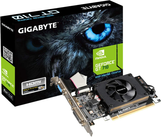 GIGABYTE GeForce GT 710 Low Profile Graphics Card