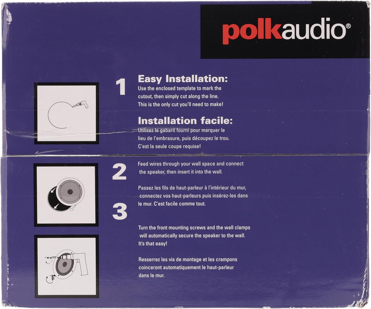 Polk Audio RC80i In Ceiling Speakers with Immersive Sound
