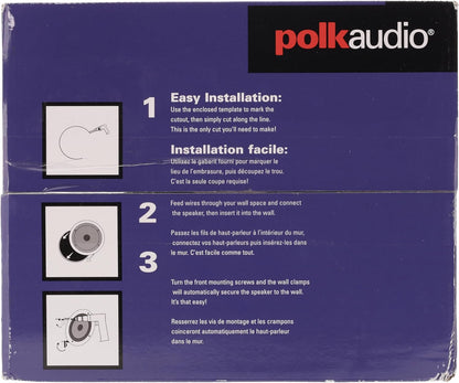 Polk Audio RC80i In Ceiling Speakers with Immersive Sound