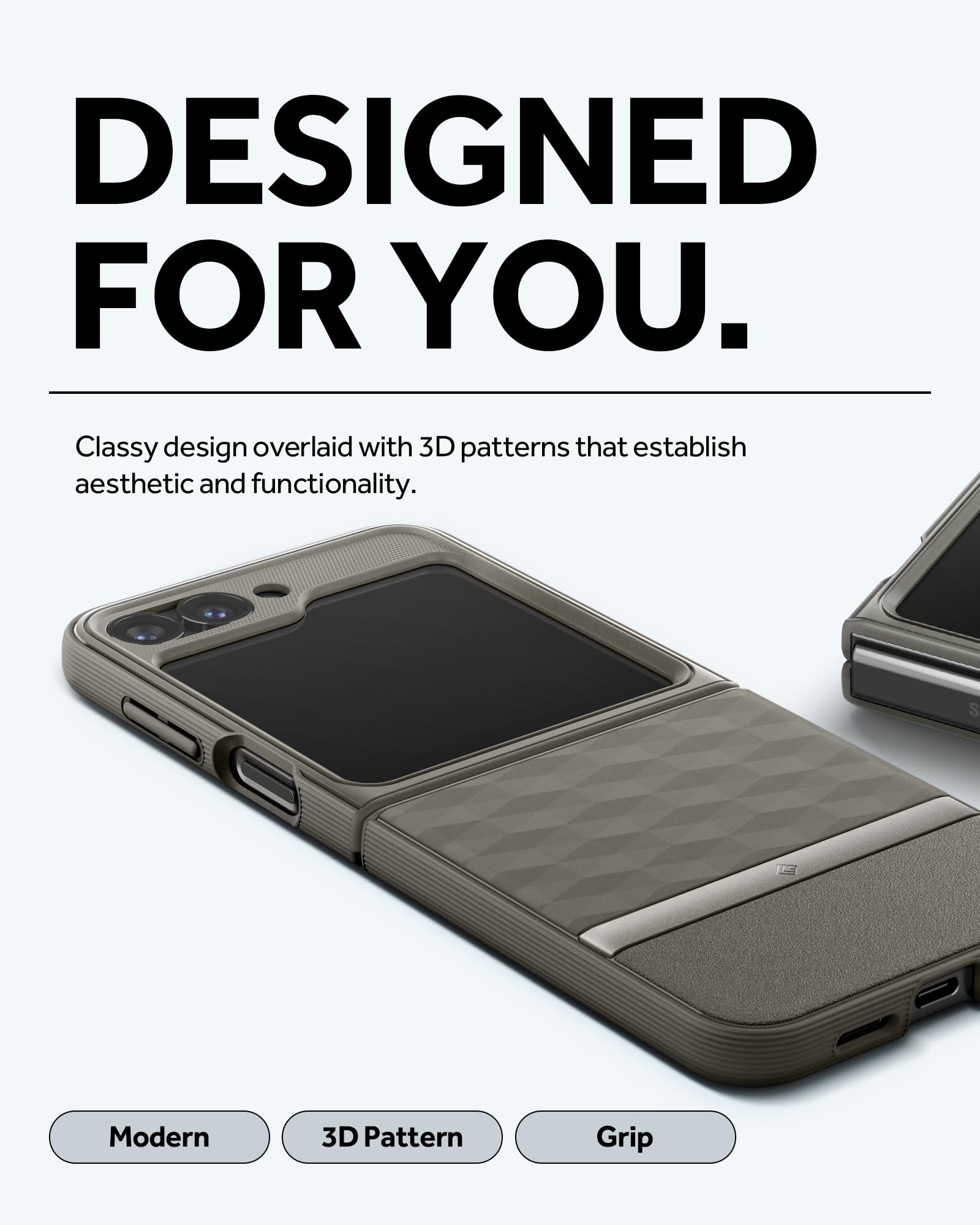 Caseology Parallax Ergonomic Protective Case for Galaxy Z Flip 6