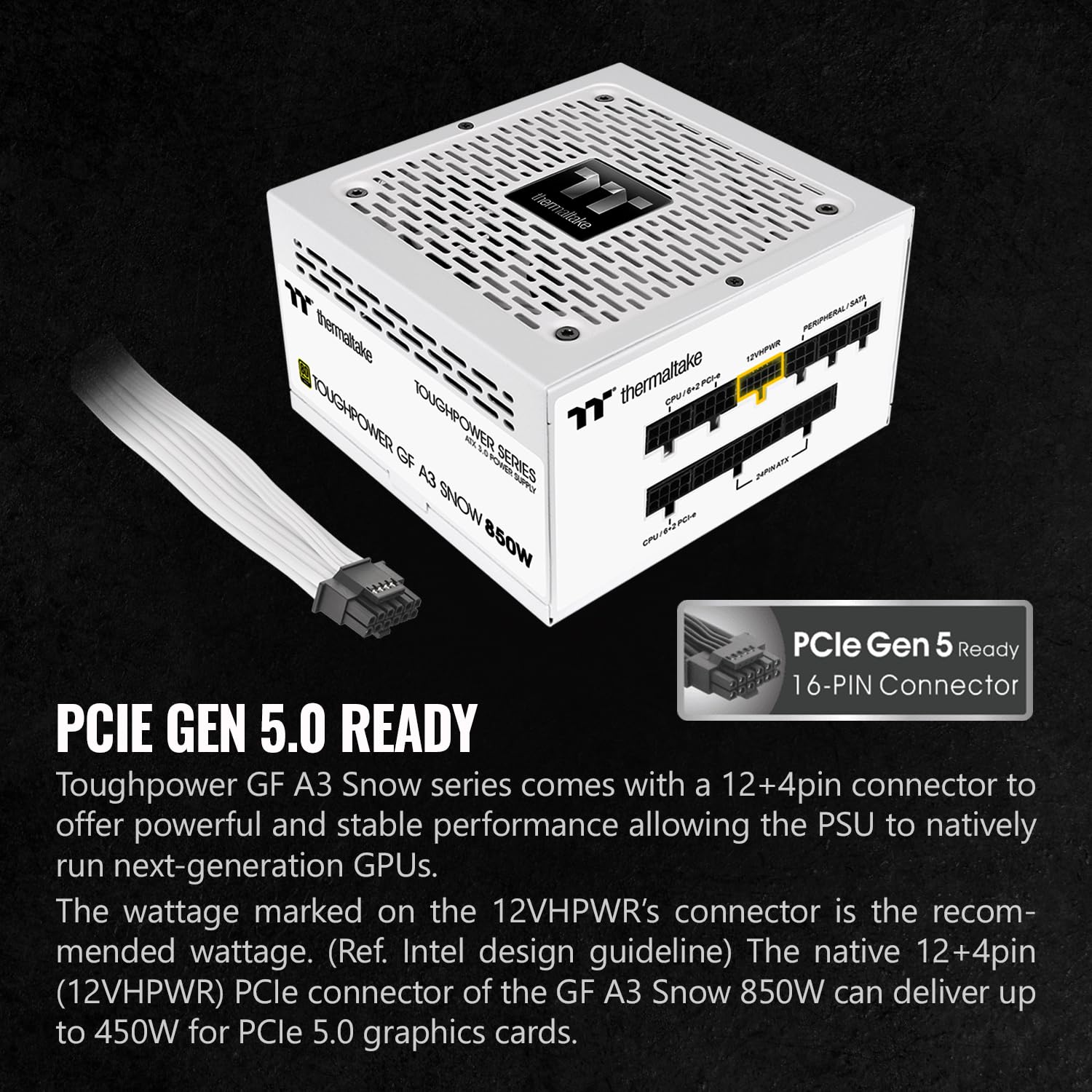 Thermaltake Toughpower GF A3 1050W Power Supply with 10 Year Warranty