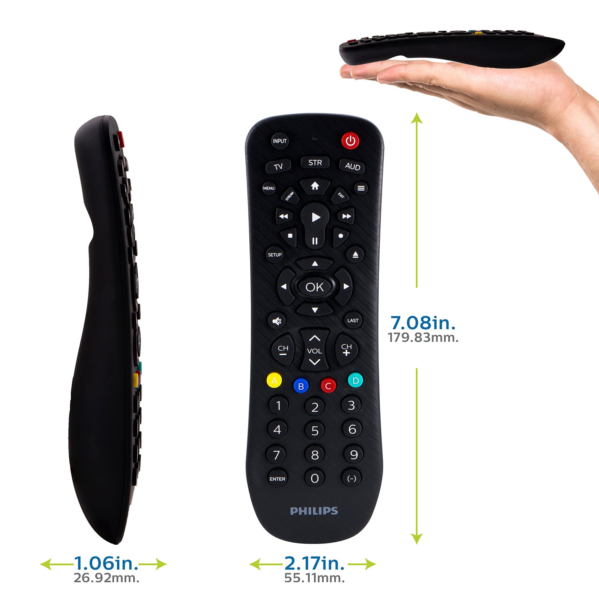 Philips Universal Remote Control for Easy Device Management