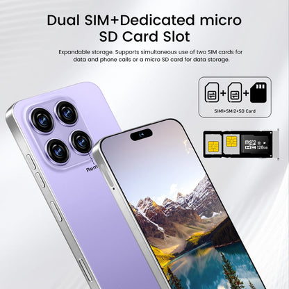 MMY 16PROMA X Unlocked Phone 6.99in HD Android 14 7000mAh 5G 16GB 512GB Deep Blue