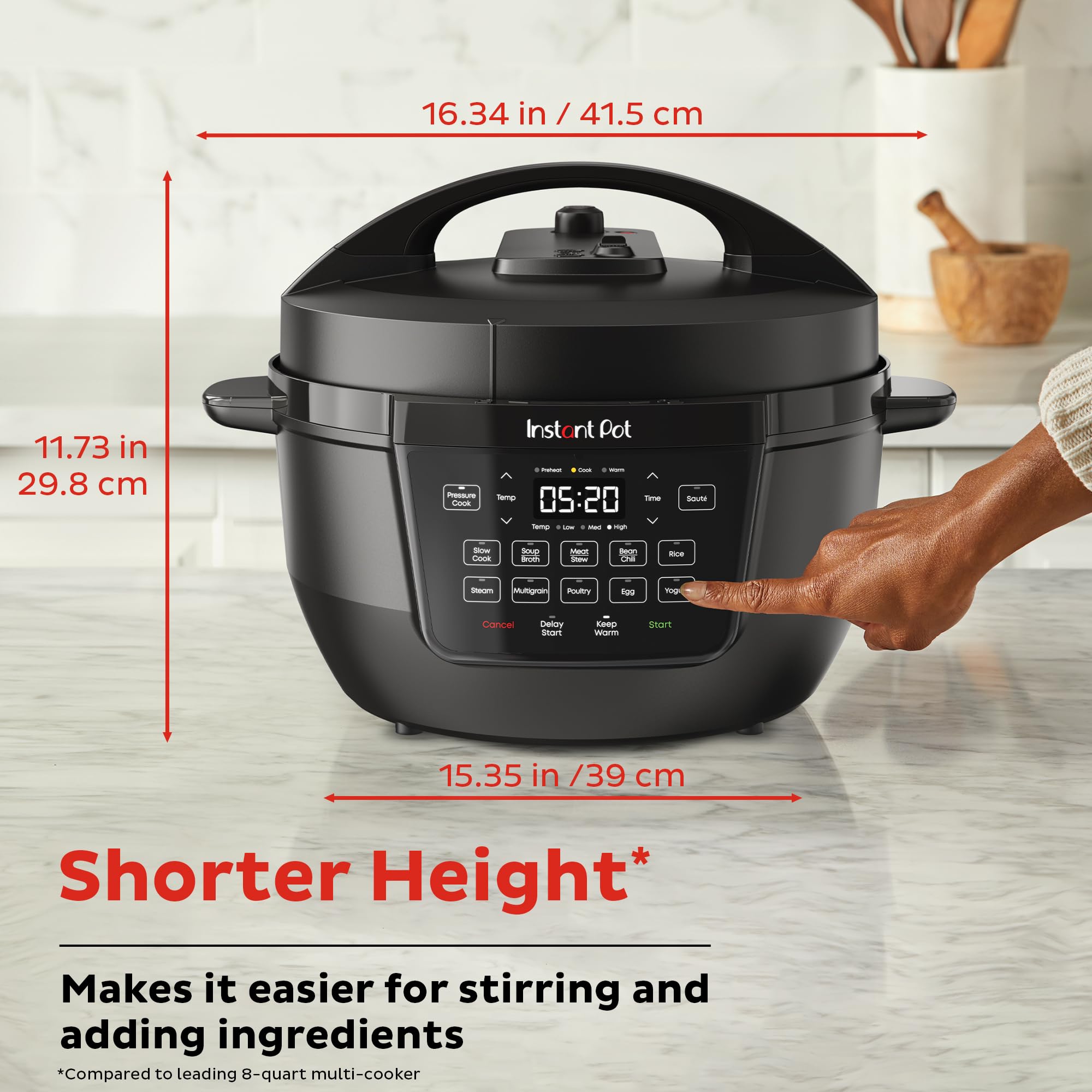 Instant Pot Duo Mini Electric Pressure Cooker with Recipe App
