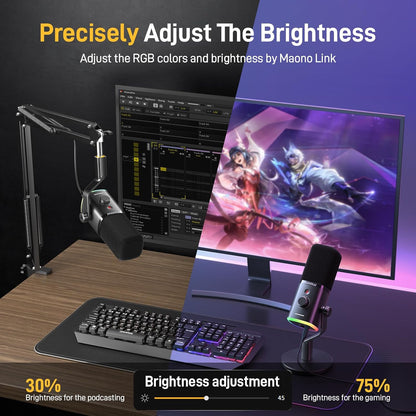 Maono PD100X USB XLR Dynamic Mic For Gaming And Streaming