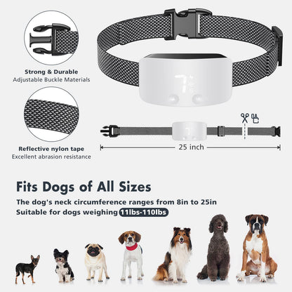 Rechargeable Anti Barking Collar for Dogs with Adjustable Sensitivity