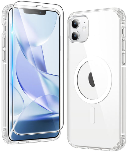 FNTCASE Clear Case For iPhone 17 Pro Max Screen Protector