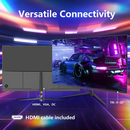 27 Inch IPS Gaming Monitor 100Hz Frameless 1080P HDMI