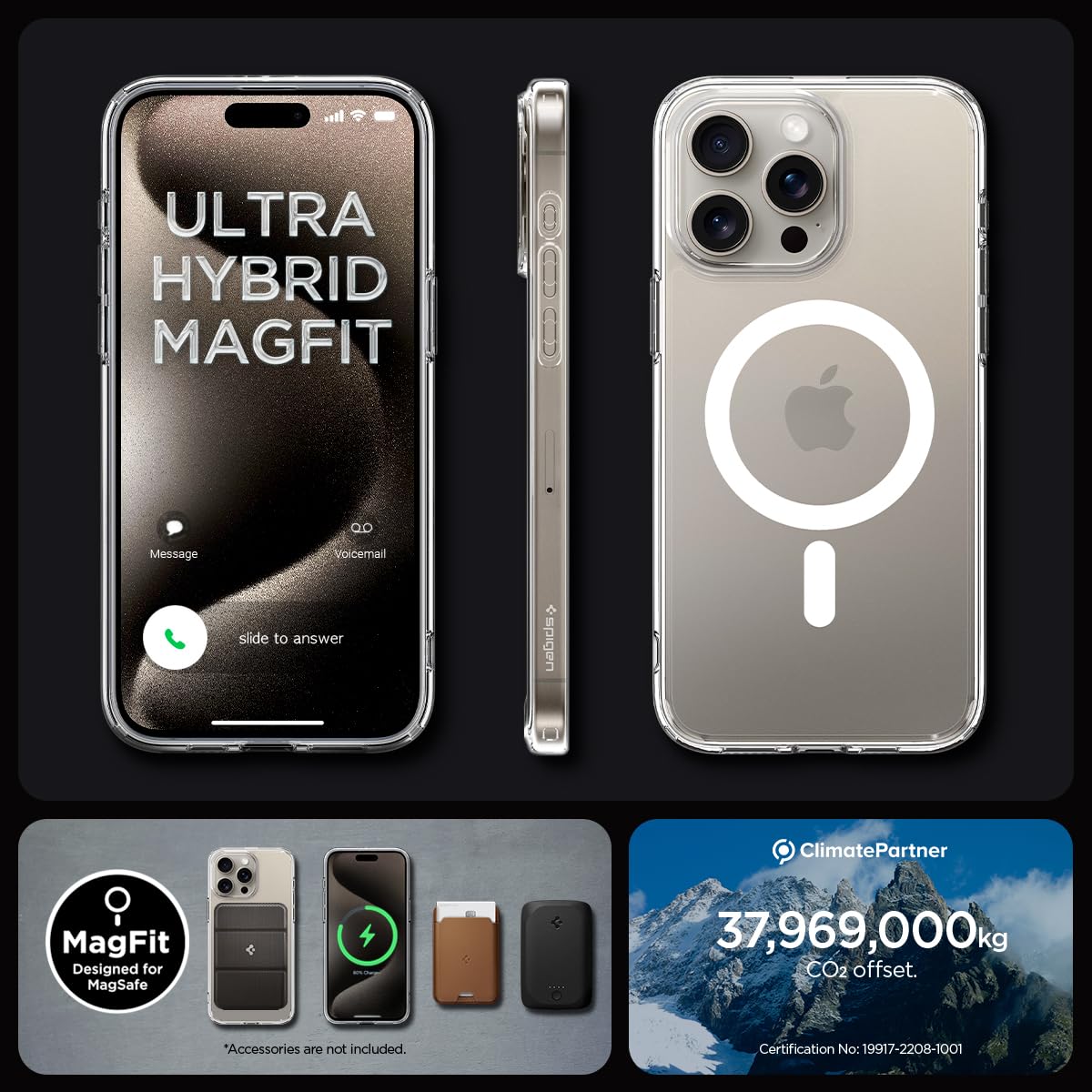 Spigen iPhone 16 Case with MagSafe Military-Grade Protection