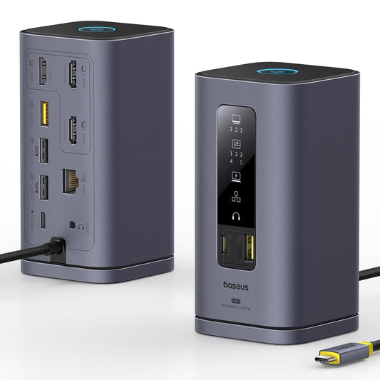 Baseus Spacemate 11 In 1 Docking Station 4K HDMI DP USB C