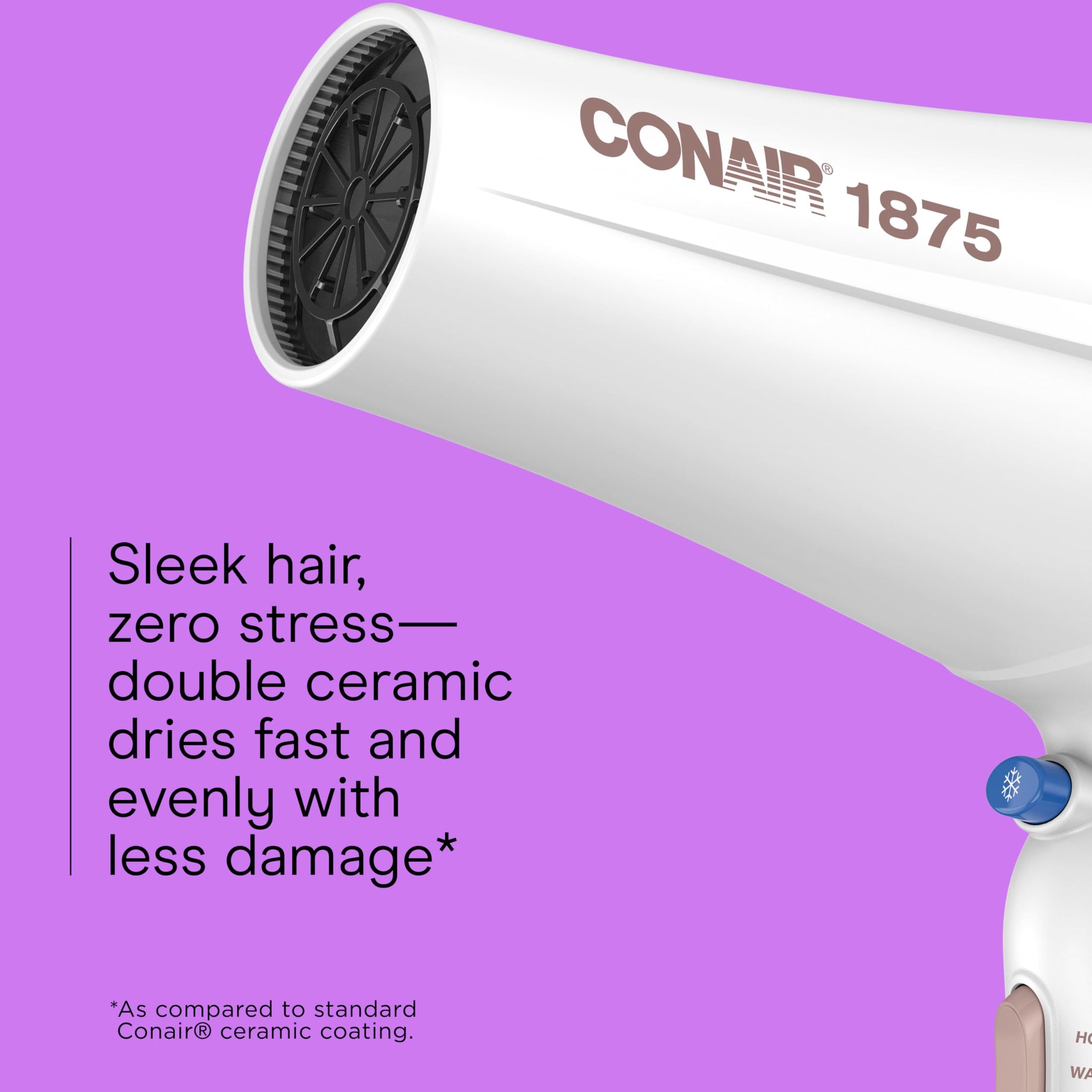 Conair Double Ceramic Hair Dryer for Sleek Styling